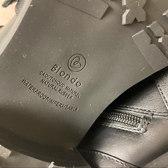 NWT Blondo Camila Leather Boots Size 8 - Picture 3 of 13